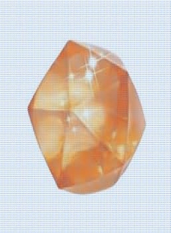 GOMNIK مكعب ثلجي إسفنجي لتخفيف التوتر - لعبة سكرية ماسية بطيئة الارتفاع لتخفيف القلق وتمرين اليد - متعة مهدئة للأطفال والكبار (برتقالي) - Image 1